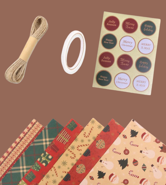 9 Piece Gift Wrap set